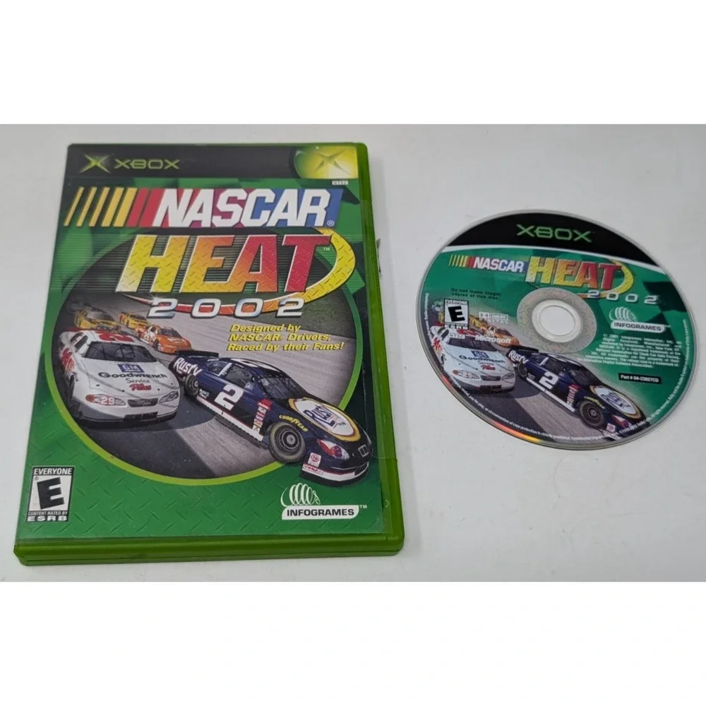 NASCAR Heat 2002‎ Original Xbox Game Racing 2001 NO MANUAL
